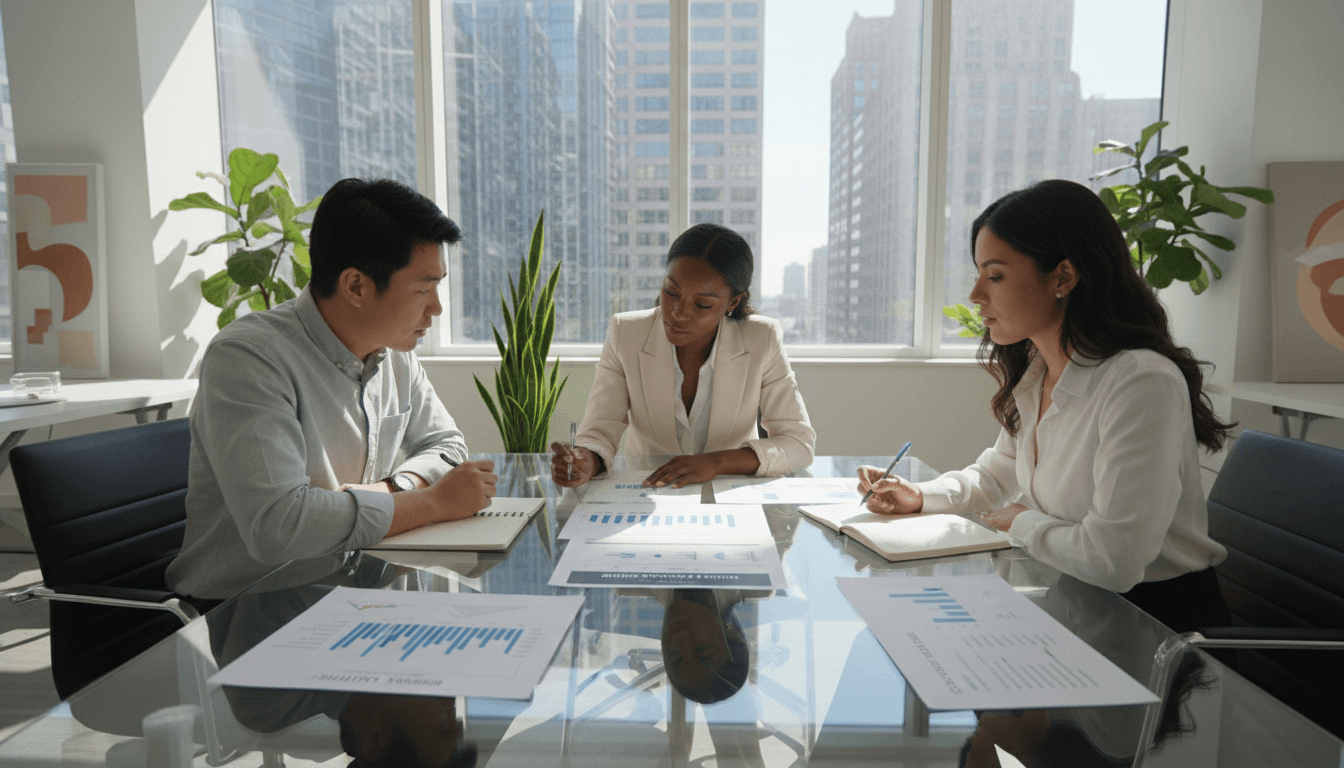 Infinite SEO team collaborating on restaurant marketing strategy